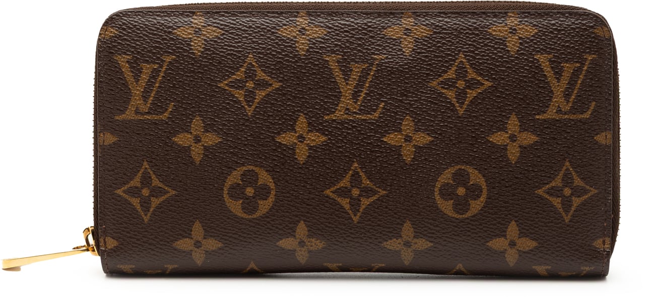 Louis Vuitton Monogram Zippy Long Wallet Bruin