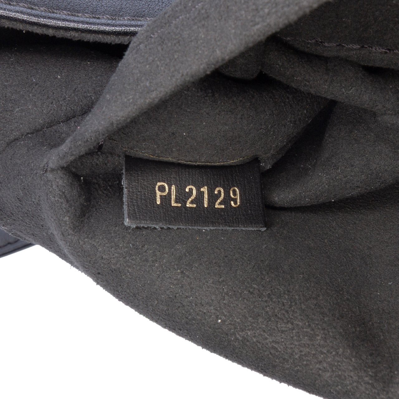 Louis Vuitton Calfskin Tambourin Zwart