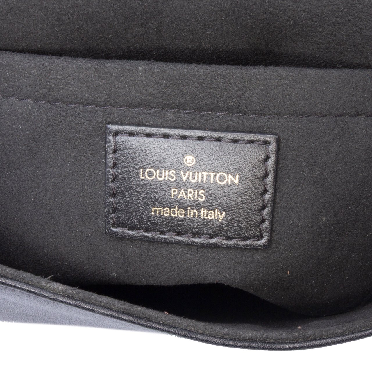 Louis Vuitton Calfskin Tambourin Zwart
