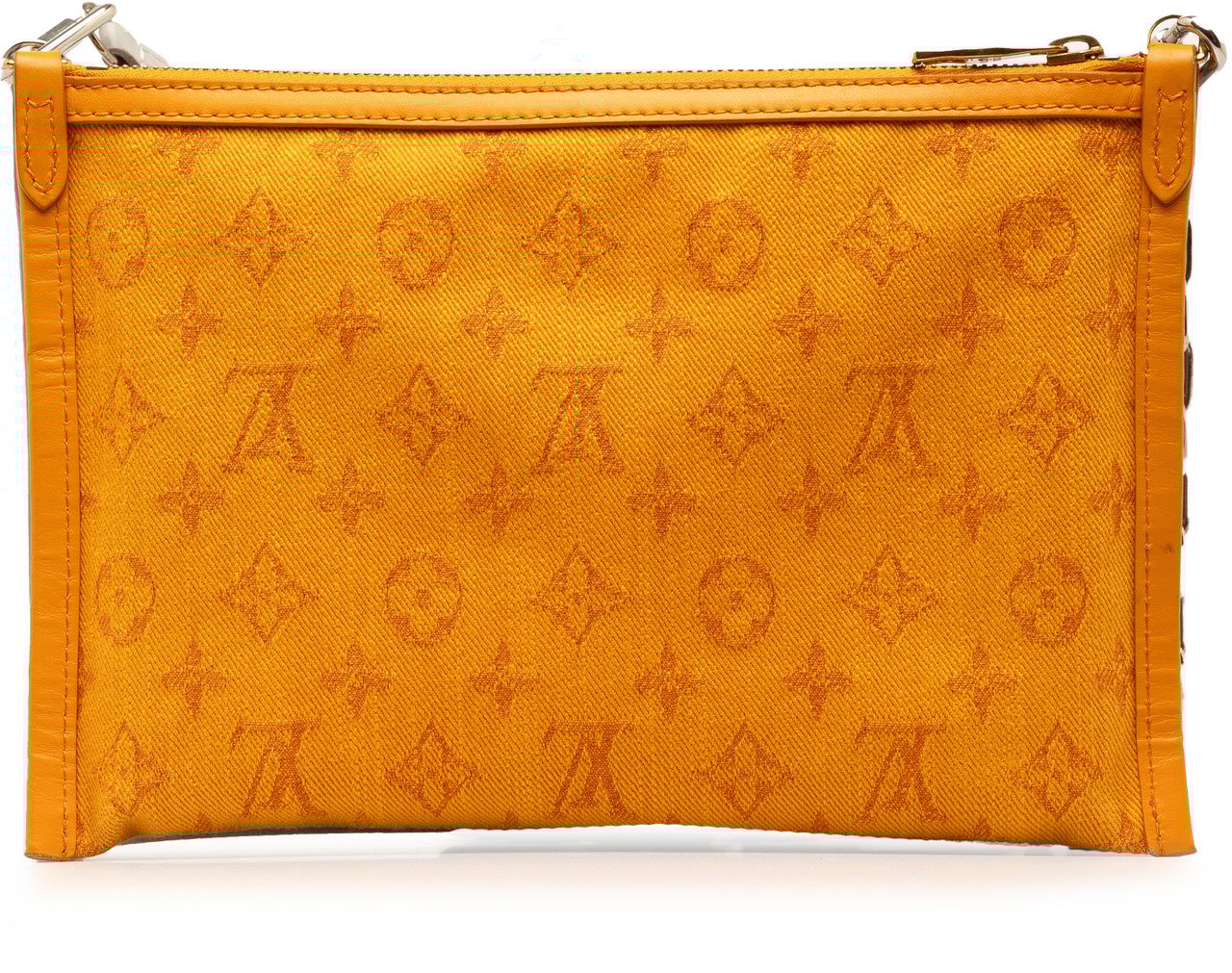 Louis Vuitton Monogram Antartica Double Flat Messenger Grijs