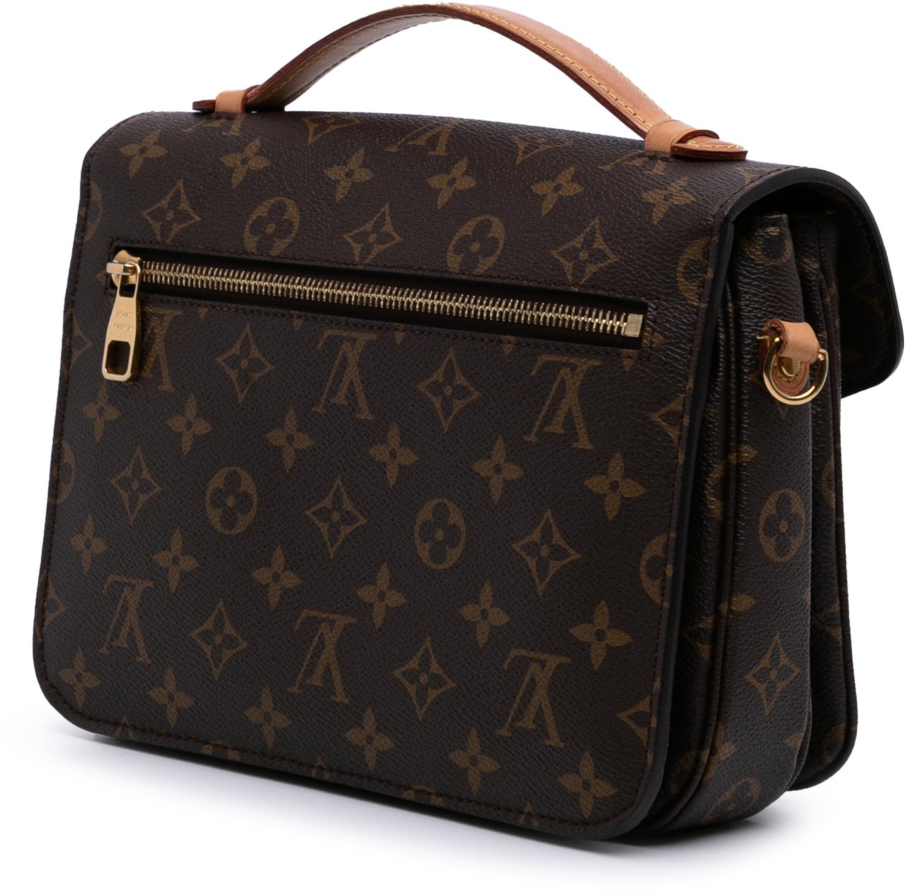 Louis Vuitton Monogram Pochette Metis Bruin