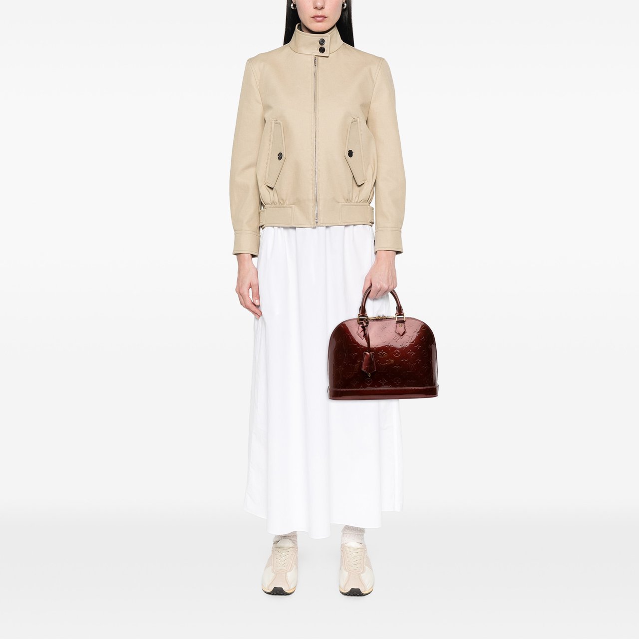 Louis Vuitton Monogram Vernis Alma PM Rood