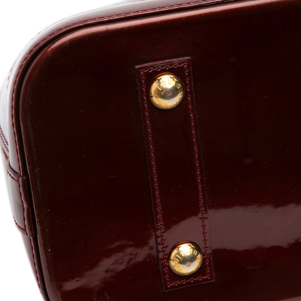 Louis Vuitton Monogram Vernis Alma PM Rood