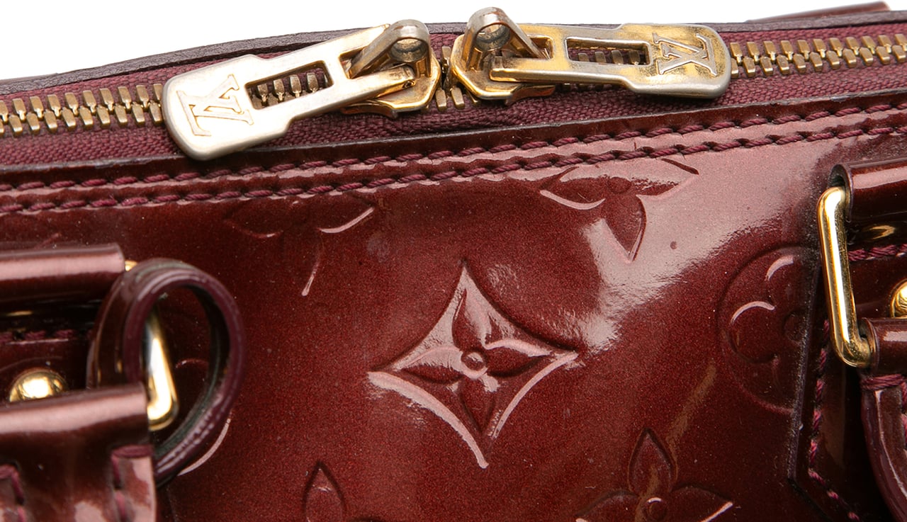 Louis Vuitton Monogram Vernis Alma PM Rood