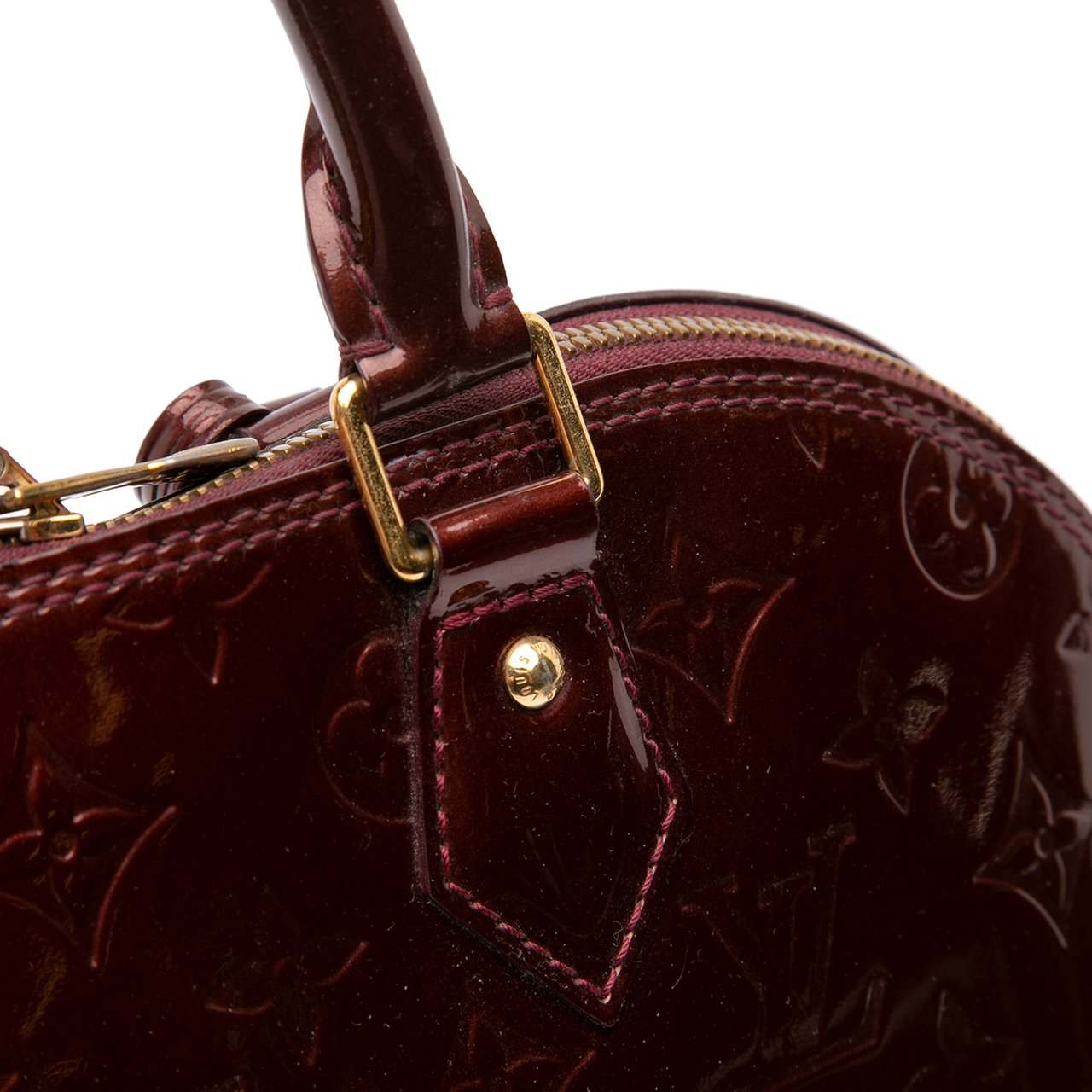 Louis Vuitton Monogram Vernis Alma PM Rood