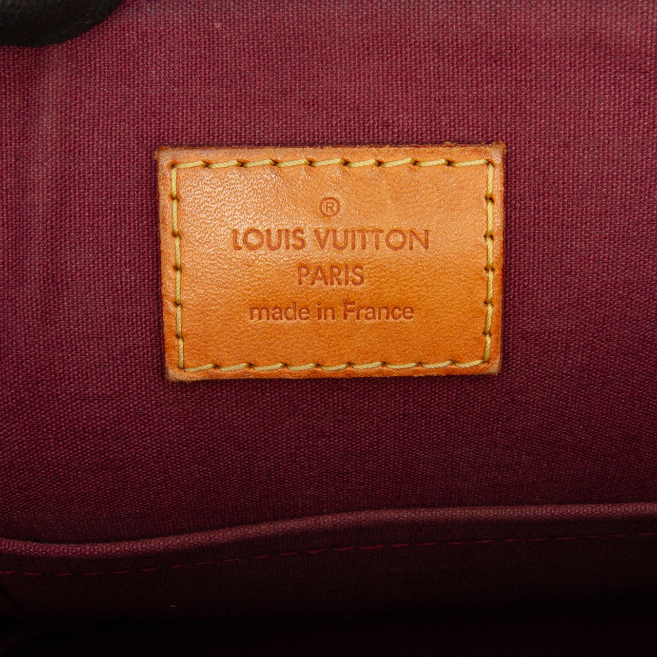 Louis Vuitton Monogram Vernis Alma PM Rood