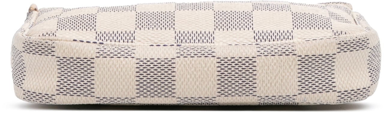Louis Vuitton Damier Azur Mini Pochette Accessoires Wit