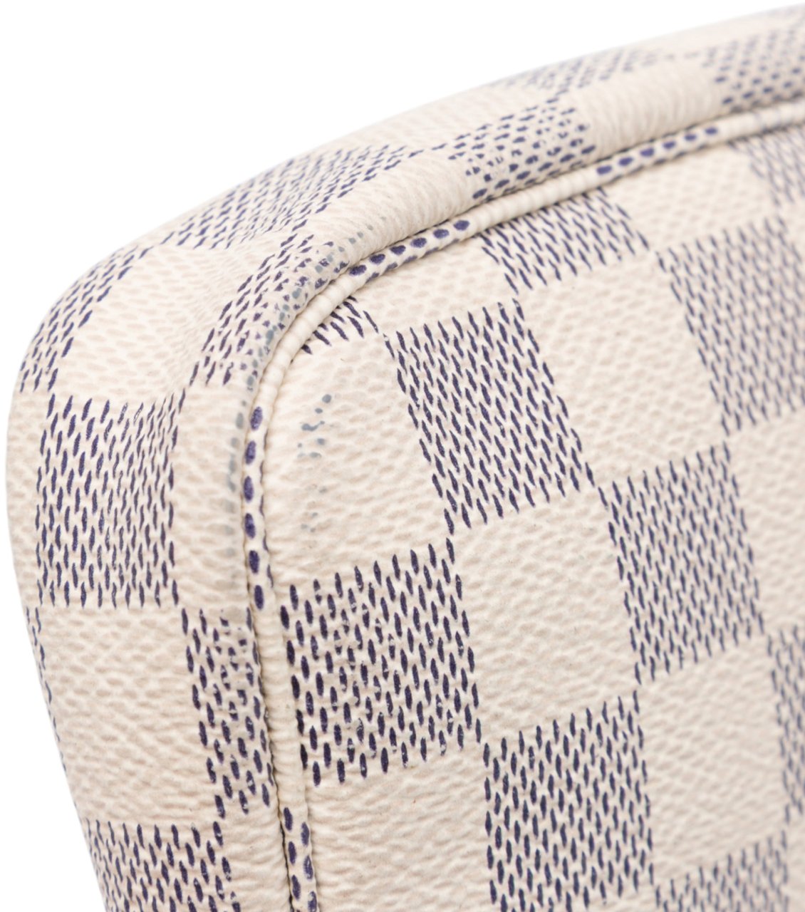 Louis Vuitton Damier Azur Mini Pochette Accessoires Wit
