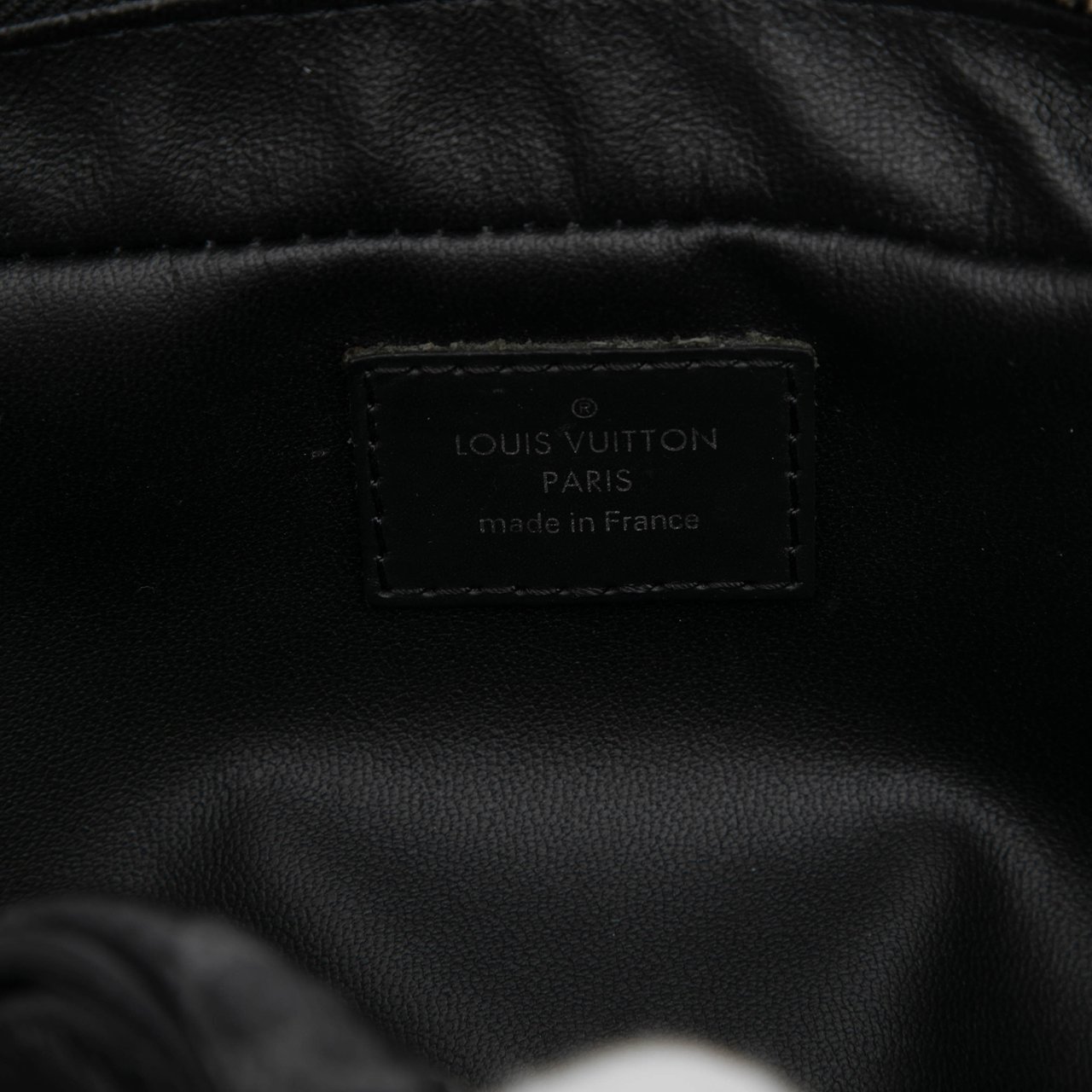 Louis Vuitton Monogram Eclipse Toilet Pouch PM Zwart