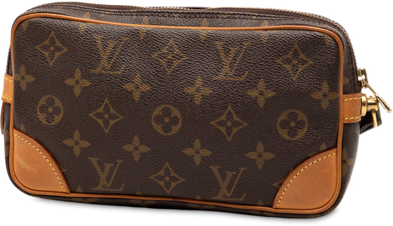 Louis Vuitton Monogram Marly Dragonne PM Bruin
