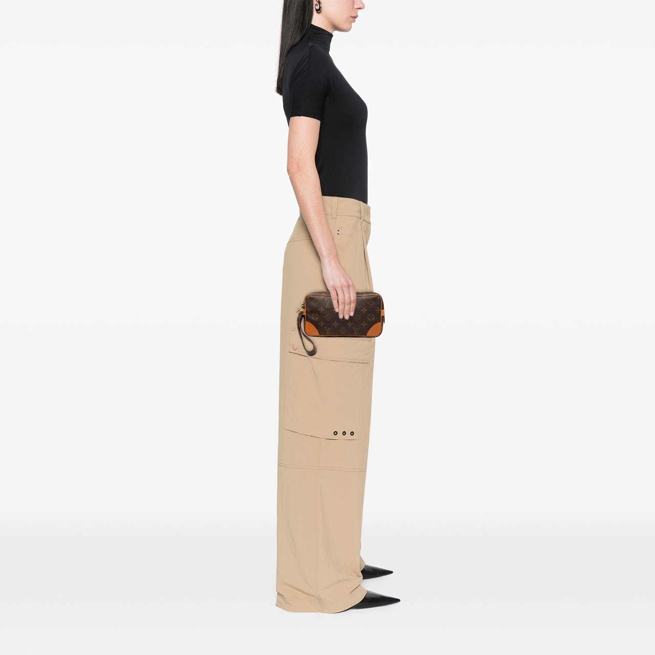 Louis Vuitton Monogram Marly Dragonne PM Bruin