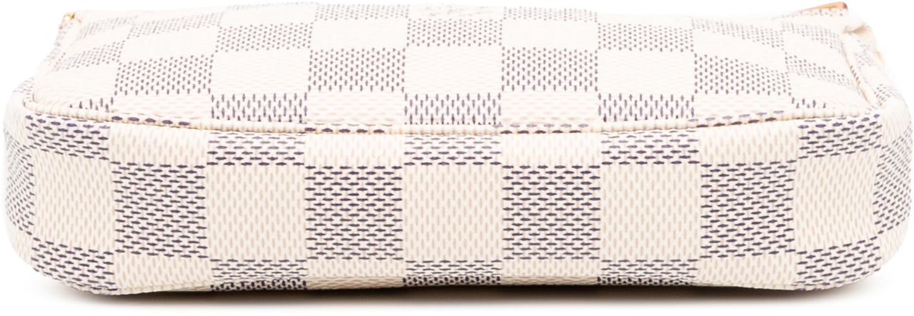 Louis Vuitton Damier Azur Mini Pochette Accessoires Wit