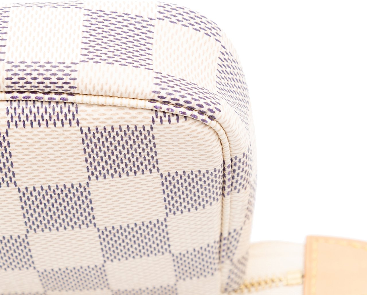 Louis Vuitton Damier Azur Mini Pochette Accessoires Wit