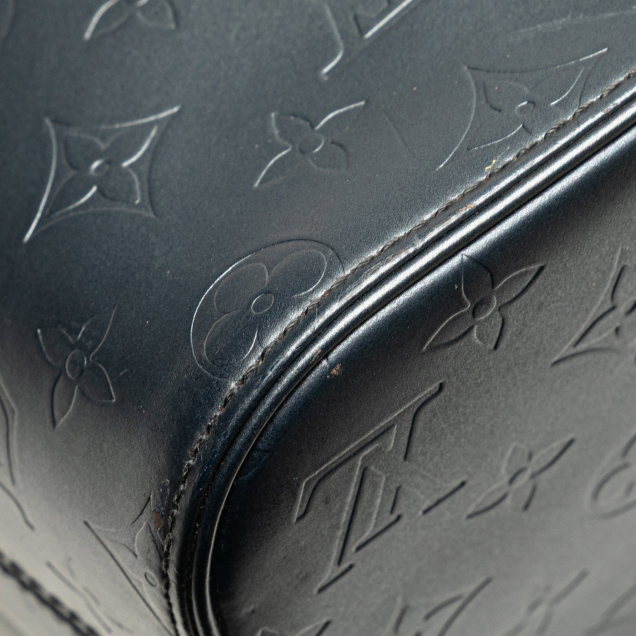 Louis Vuitton Monogram Mat Stockton Blauw