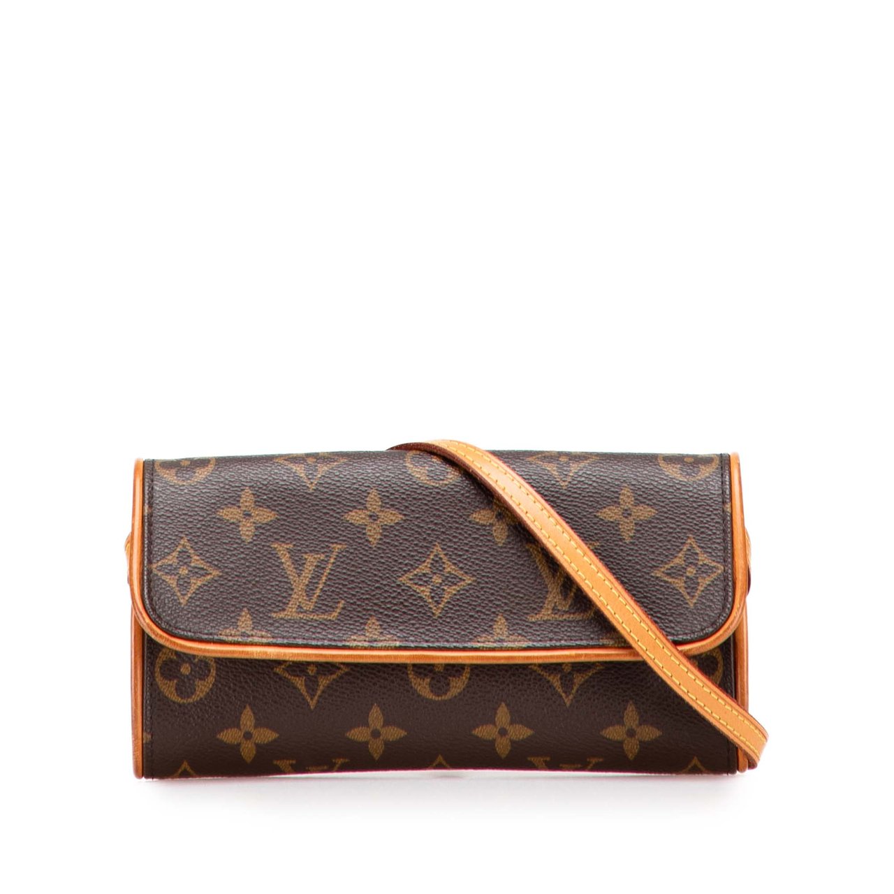 Louis Vuitton Monogram Pochette Twin PM Bruin