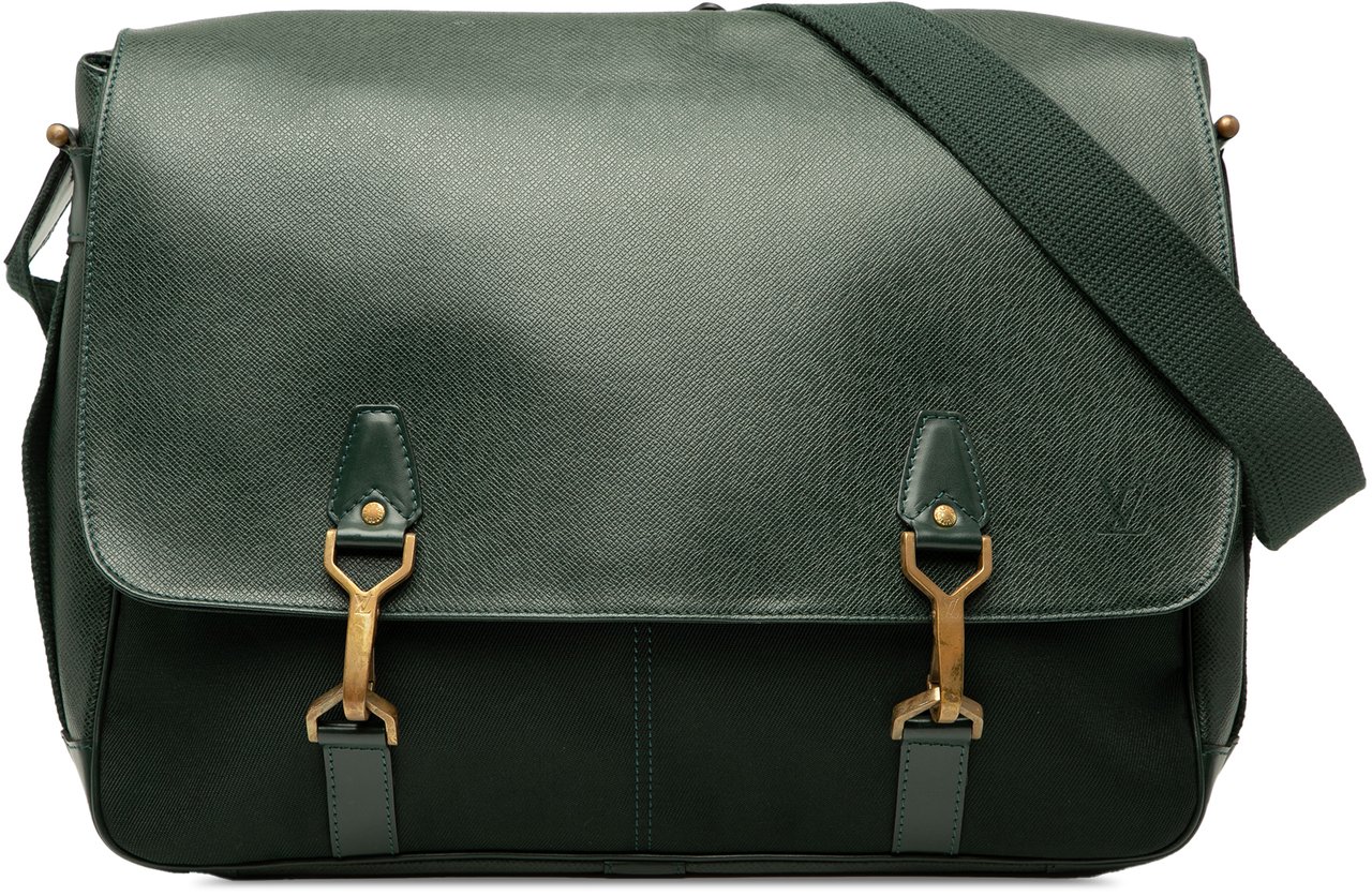 Louis Vuitton Taiga Dersou Groen