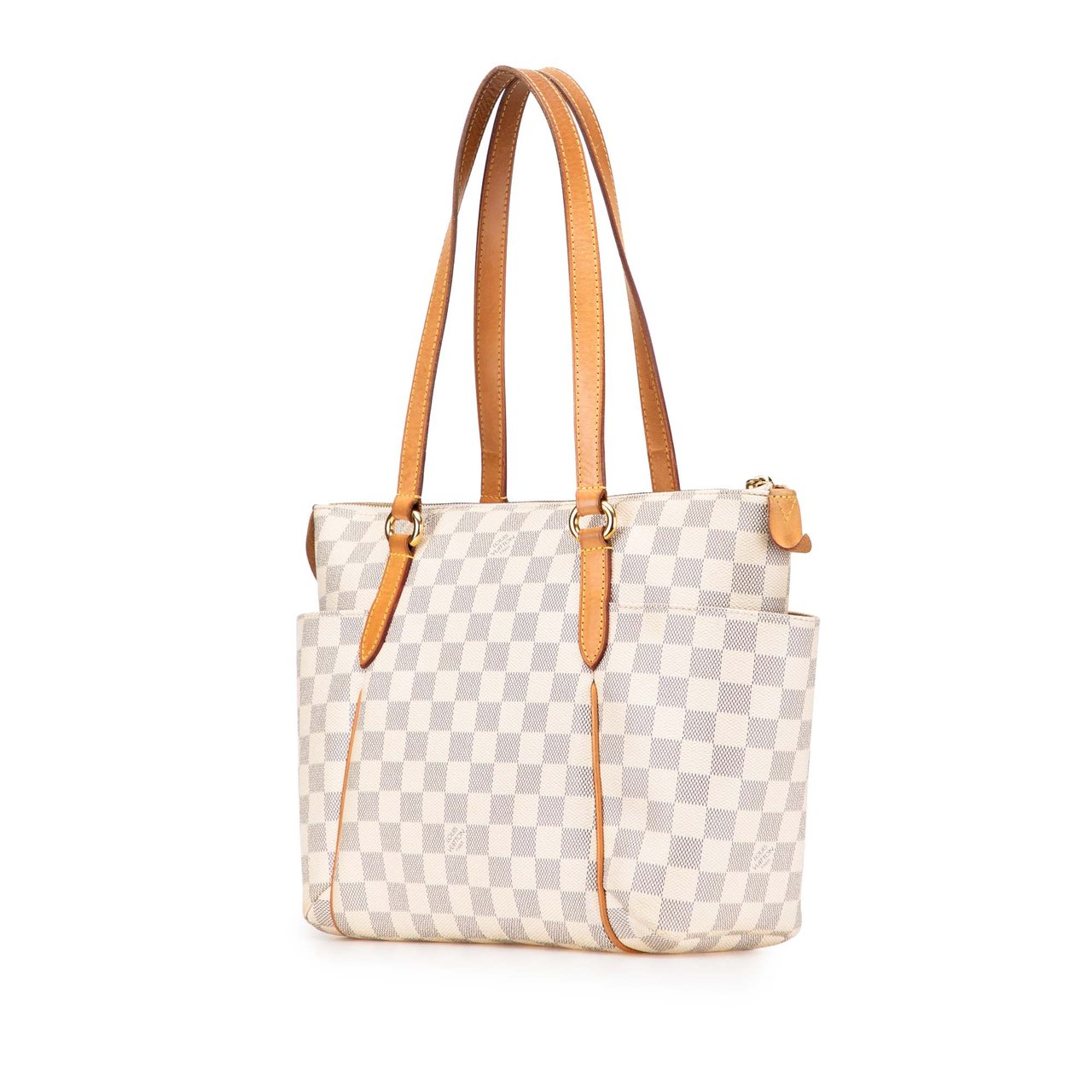 Louis Vuitton Damier Azur Totally PM Wit