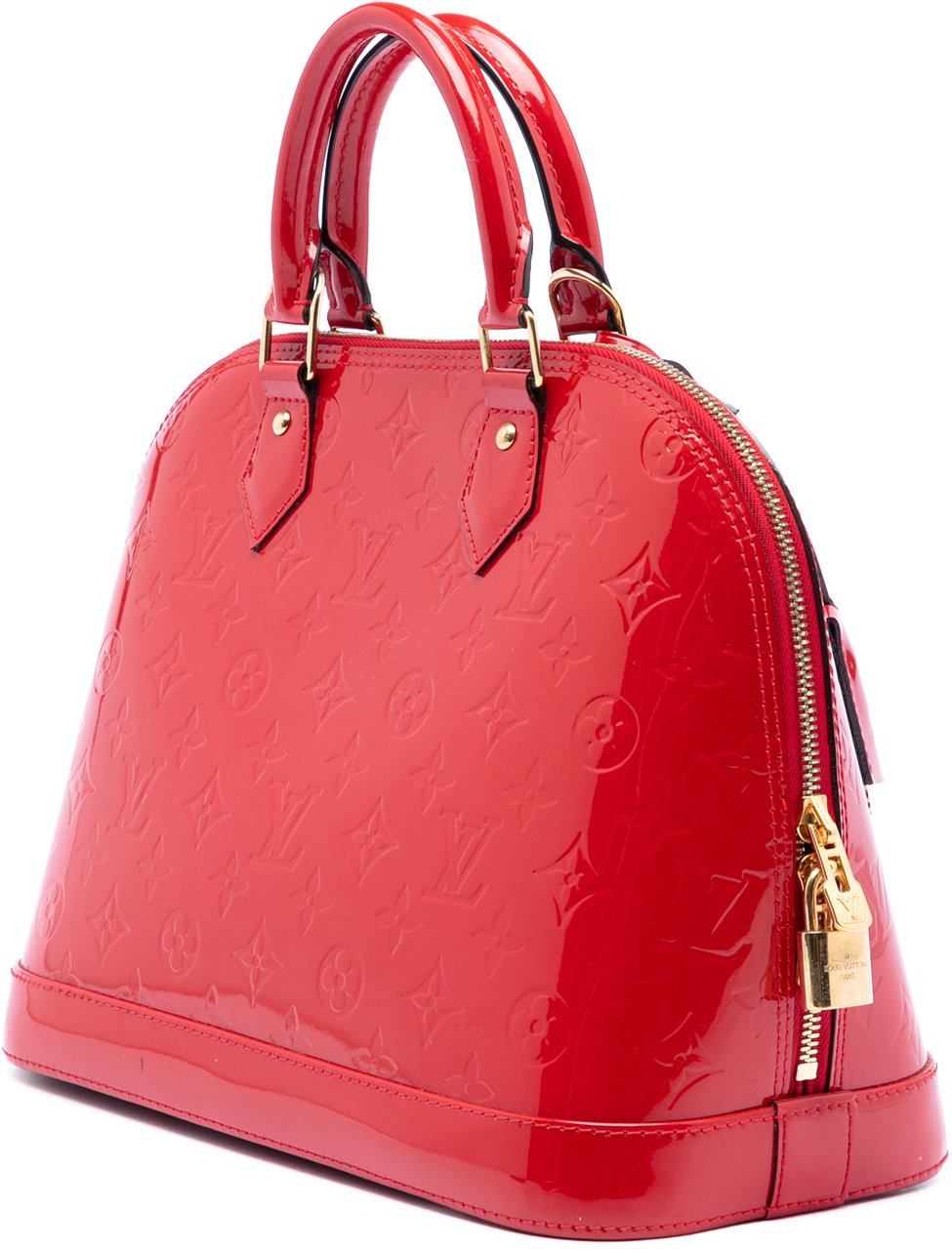Louis Vuitton Monogram Vernis Alma PM Rood