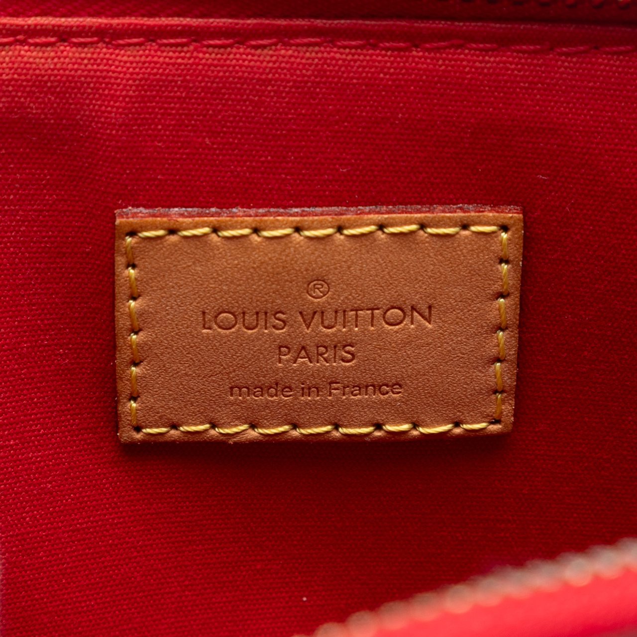 Louis Vuitton Monogram Vernis Alma PM Rood