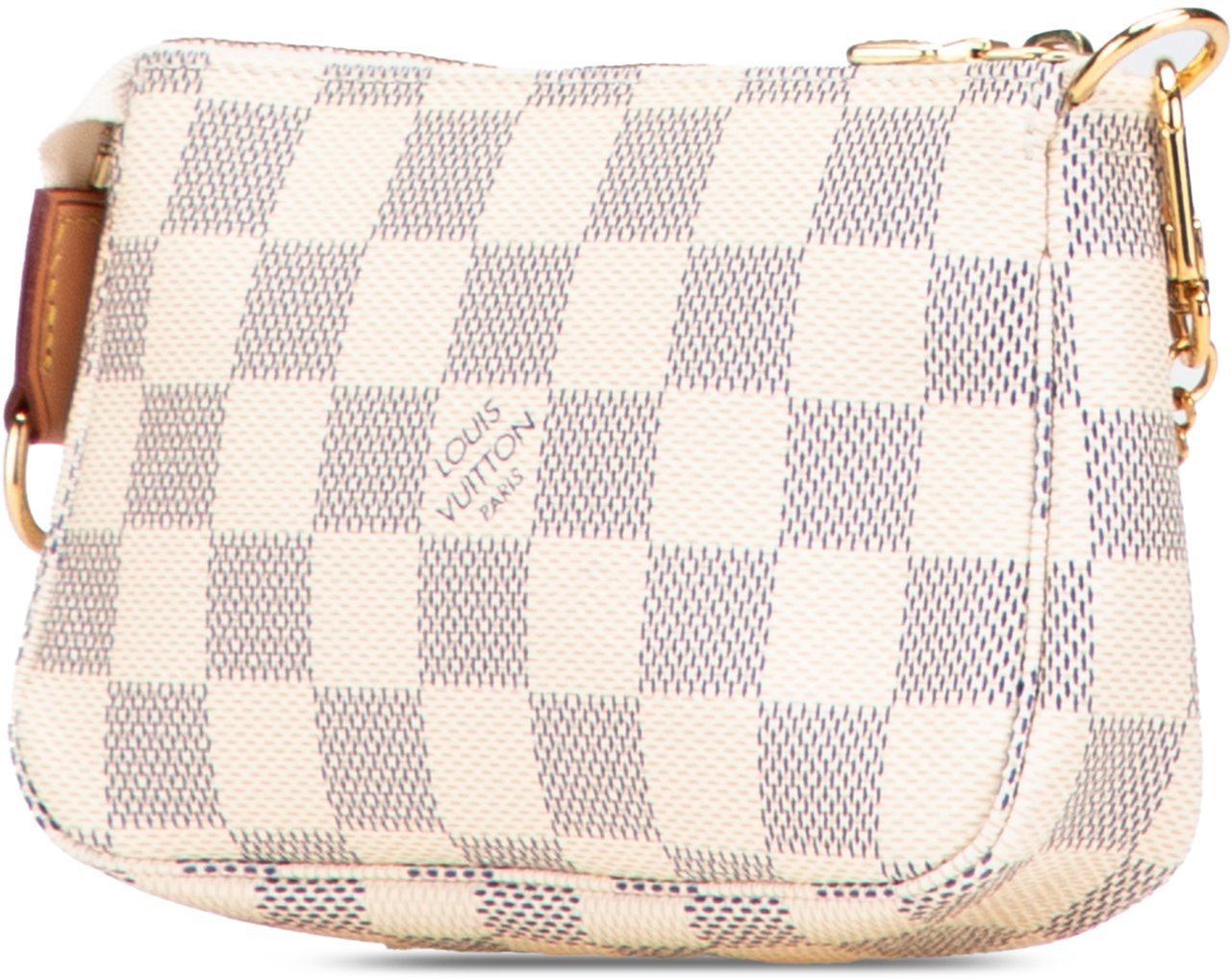 Louis Vuitton Damier Azur Mini Pochette Accessoires Wit