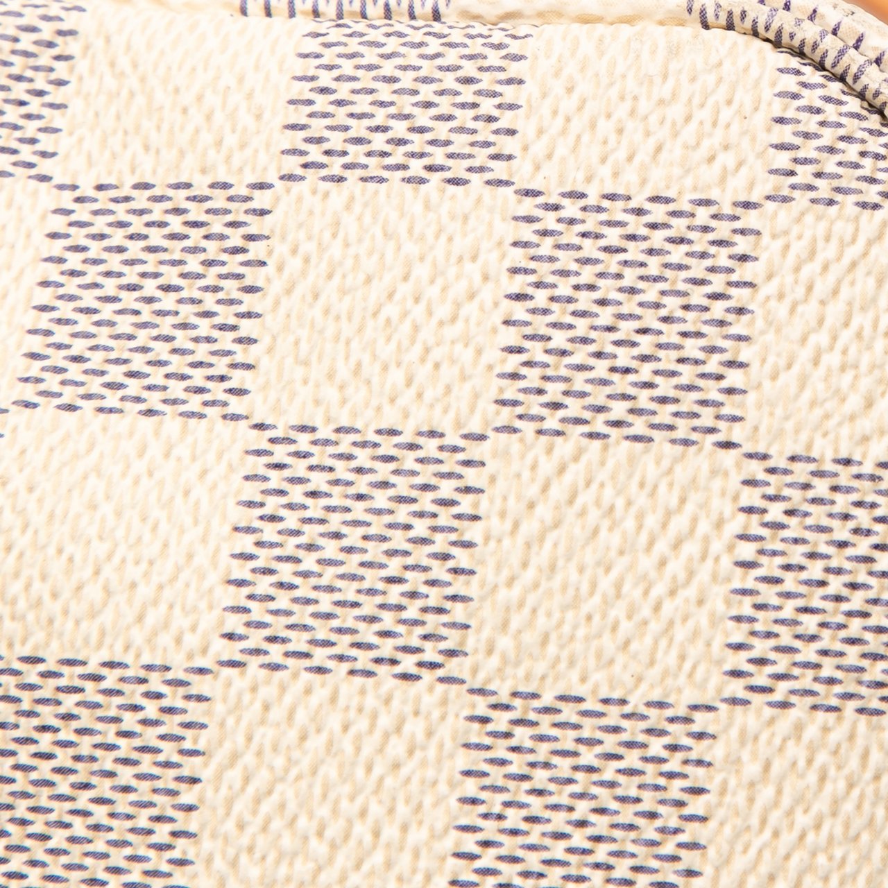 Louis Vuitton Damier Azur Neverfull MM Wit