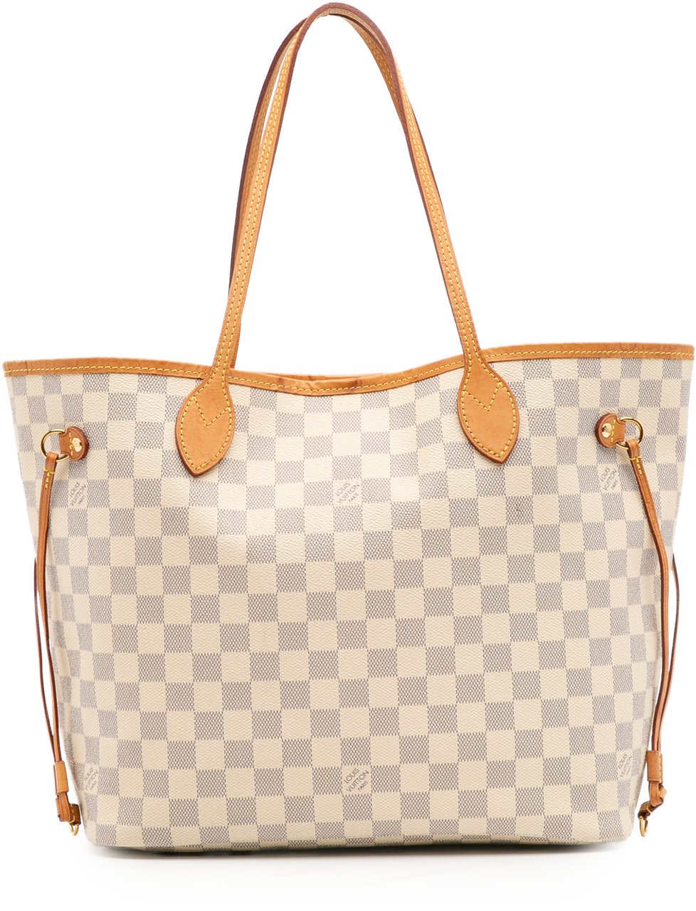 Louis Vuitton Damier Azur Neverfull MM Wit