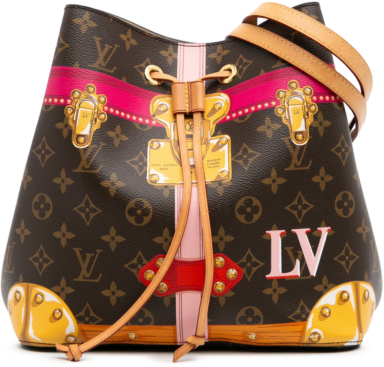 Louis Vuitton Monogram Summer Trunks Neonoe Bruin