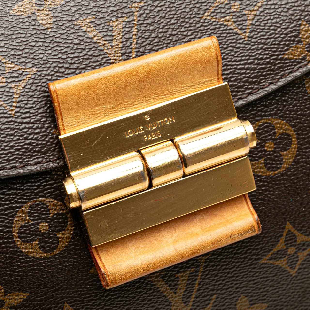 Louis Vuitton Monogram Olympe MM Bruin