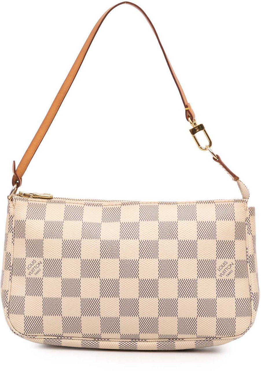 Louis Vuitton Damier Azur Pochette Accessoires Wit