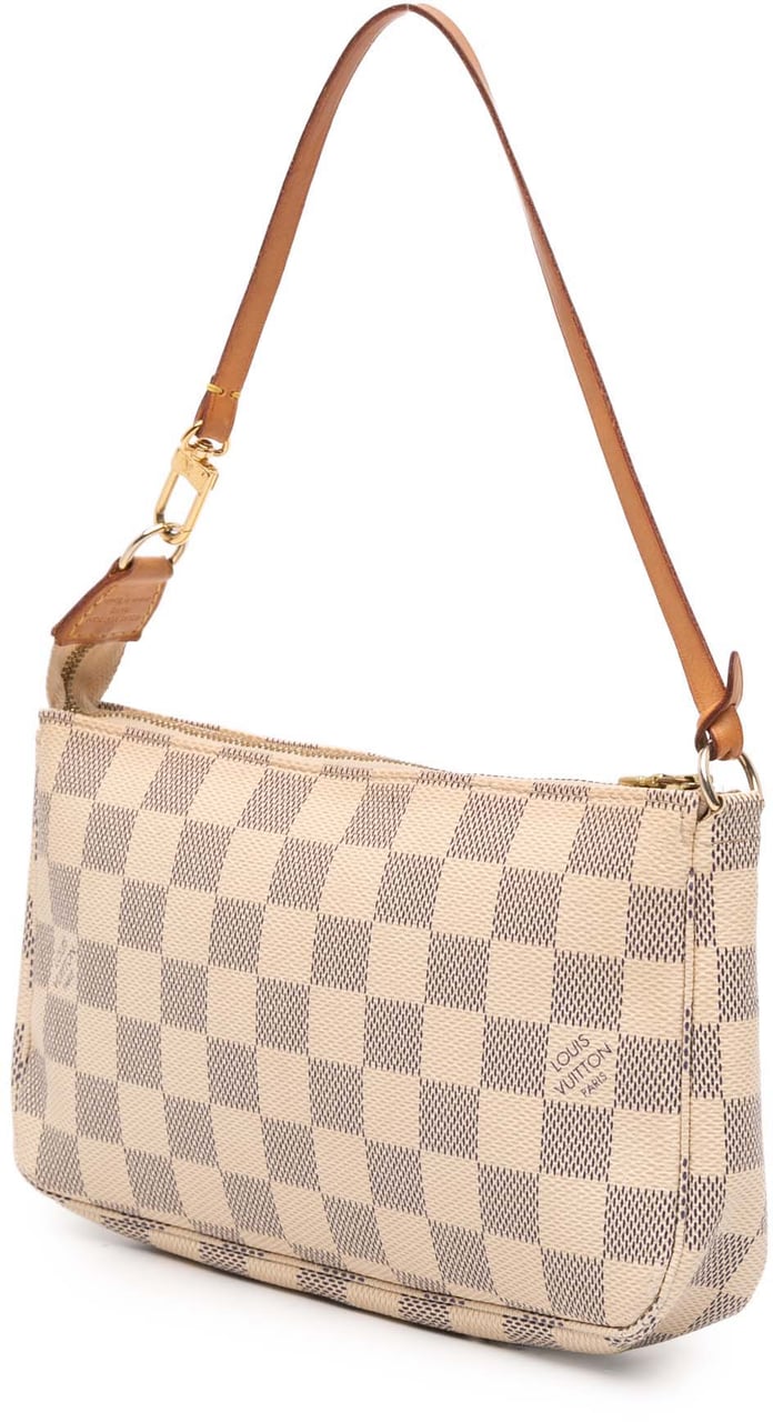 Louis Vuitton Damier Azur Pochette Accessoires Wit