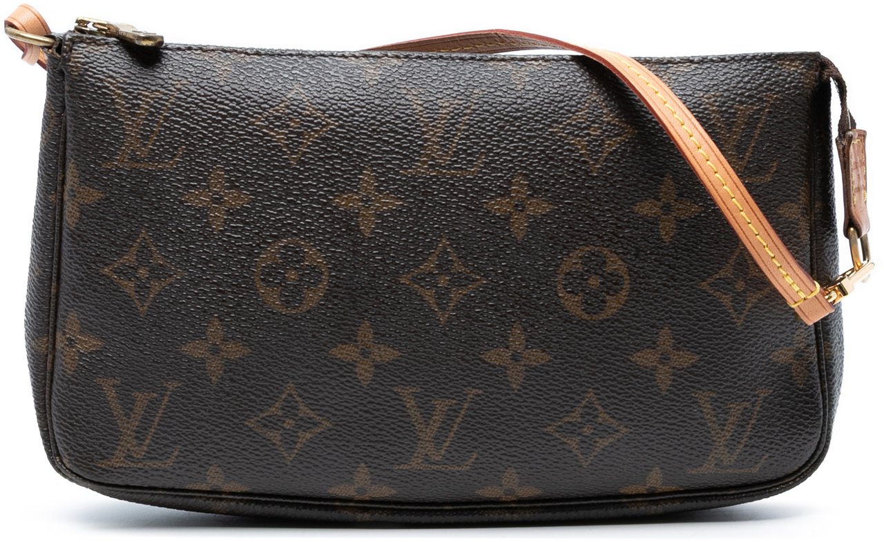 Louis Vuitton Monogram Pochette Accessoires Bruin