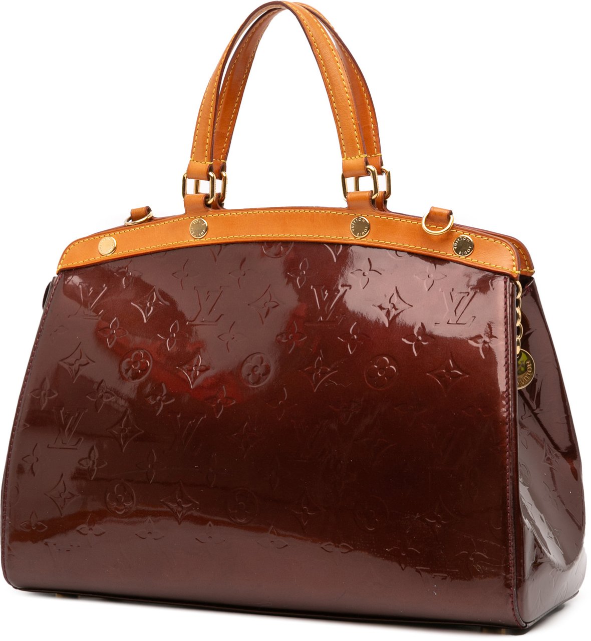 Louis Vuitton Monogram Vernis Brea MM Rood