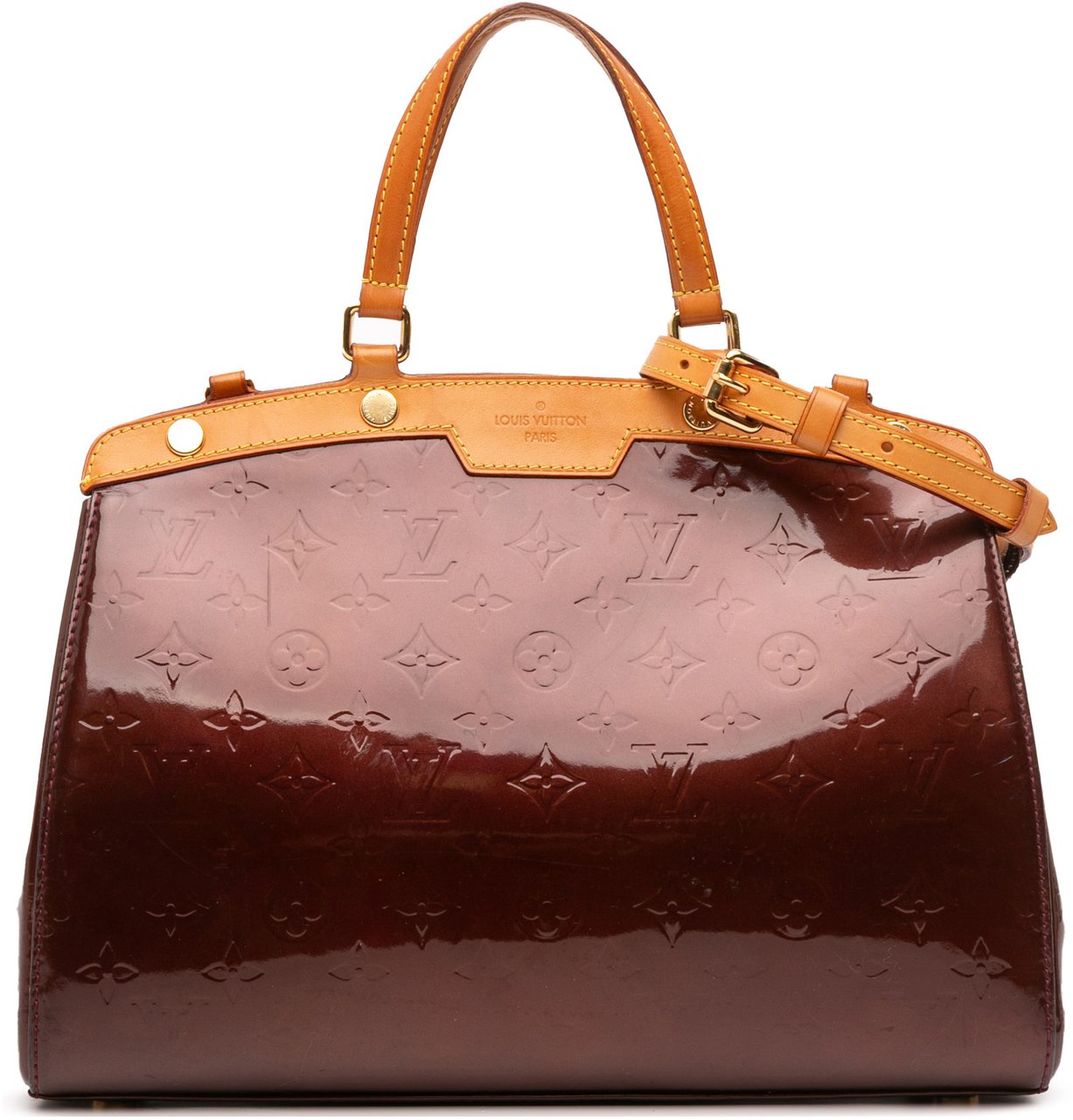 Louis Vuitton Monogram Vernis Brea MM Rood