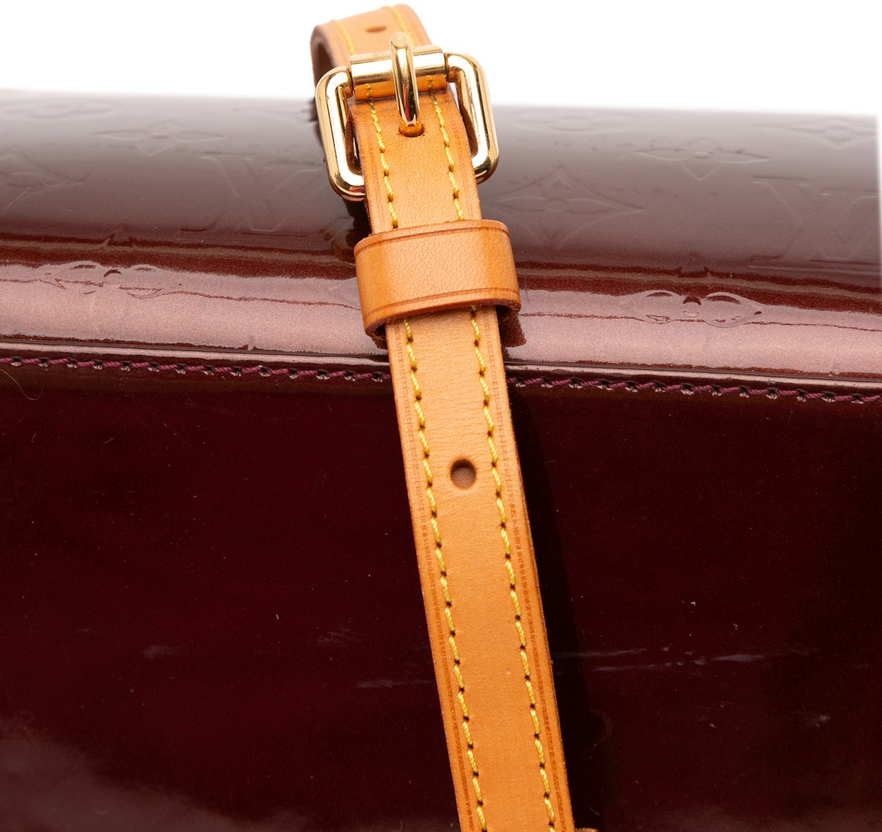 Louis Vuitton Monogram Vernis Brea MM Rood