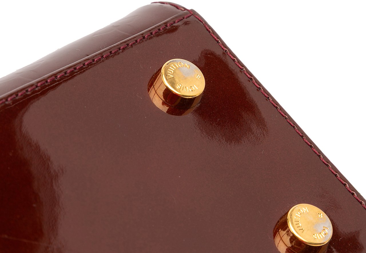 Louis Vuitton Monogram Vernis Brea MM Rood