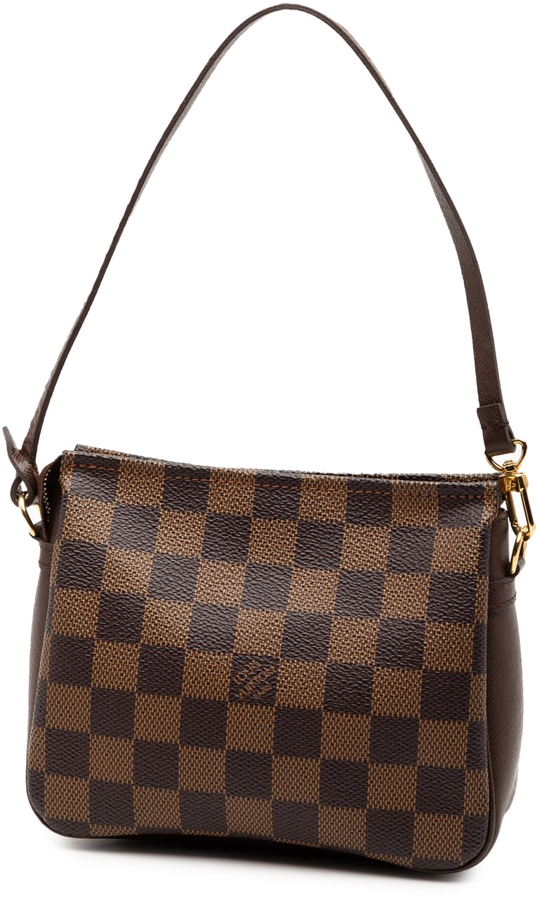 Louis Vuitton Damier Ebene Trousse Pochette Bruin