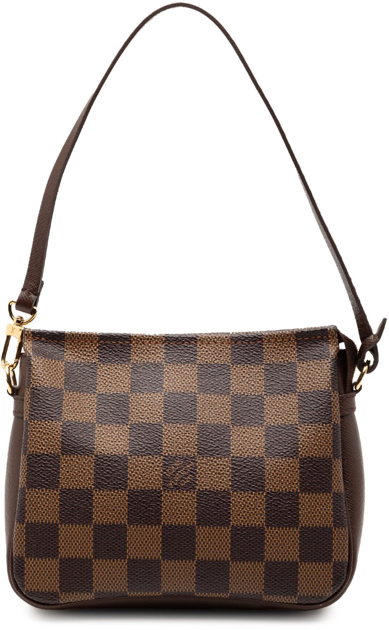 Louis Vuitton Damier Ebene Trousse Pochette Bruin
