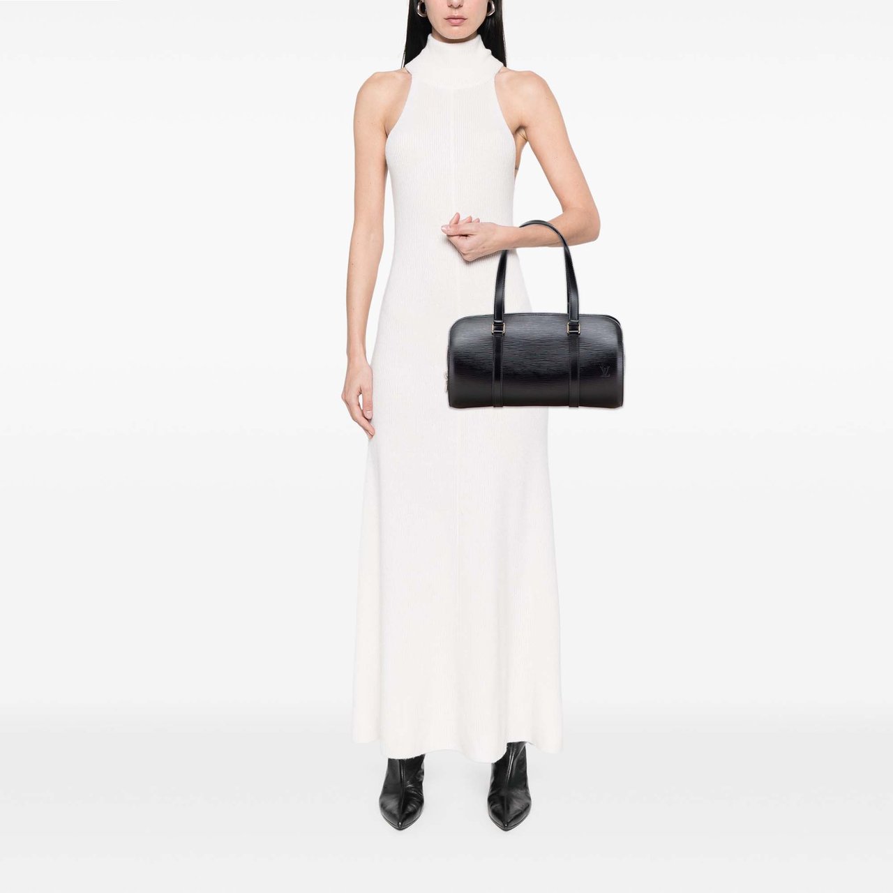 Louis Vuitton Epi Soufflot Zwart