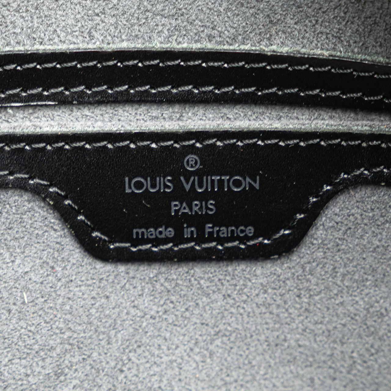 Louis Vuitton Epi Soufflot Zwart