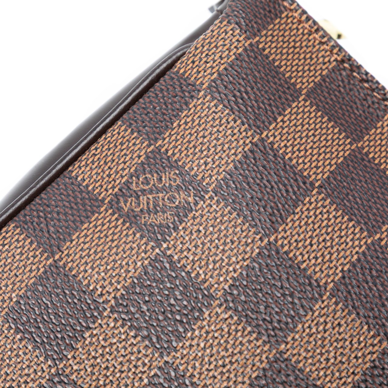Louis Vuitton Damier Ebene Pochette Accessoires Bruin