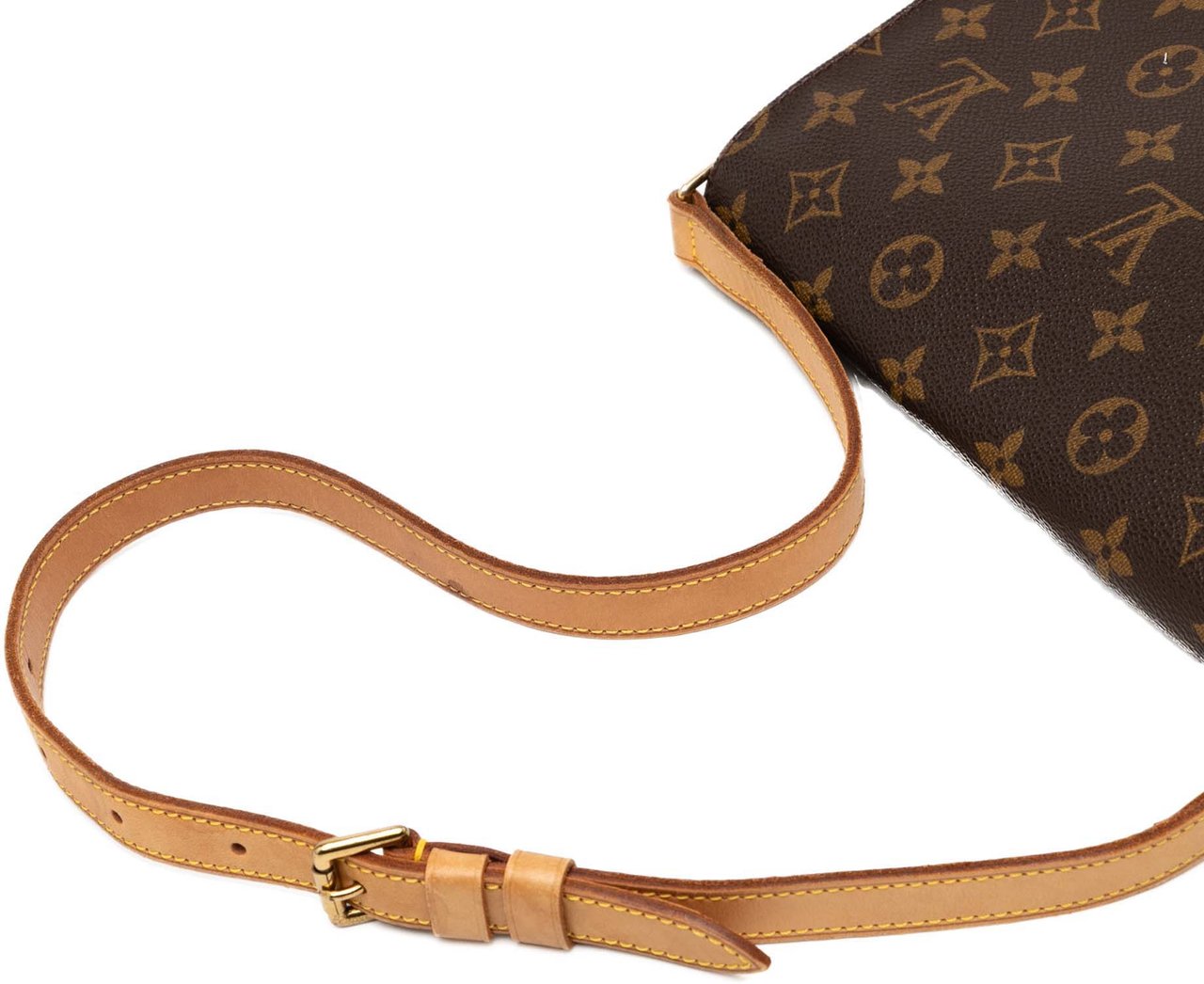 Louis Vuitton Monogram Musette Tango Short Strap Bruin