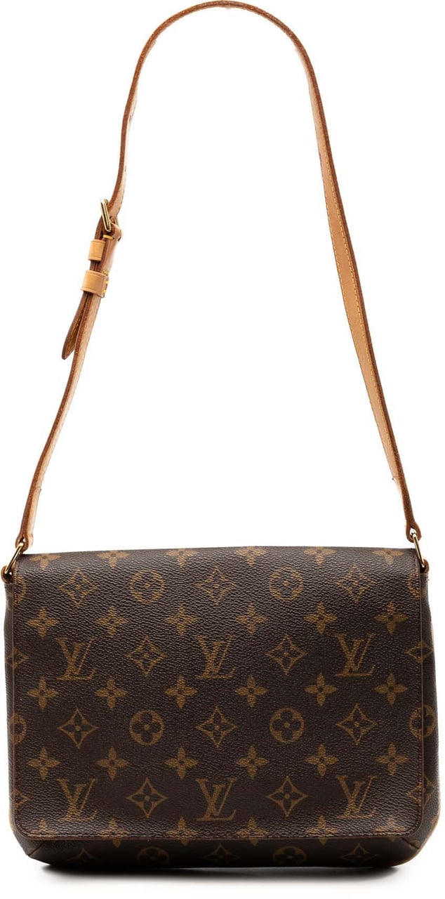 Louis Vuitton Monogram Musette Tango Short Strap Bruin