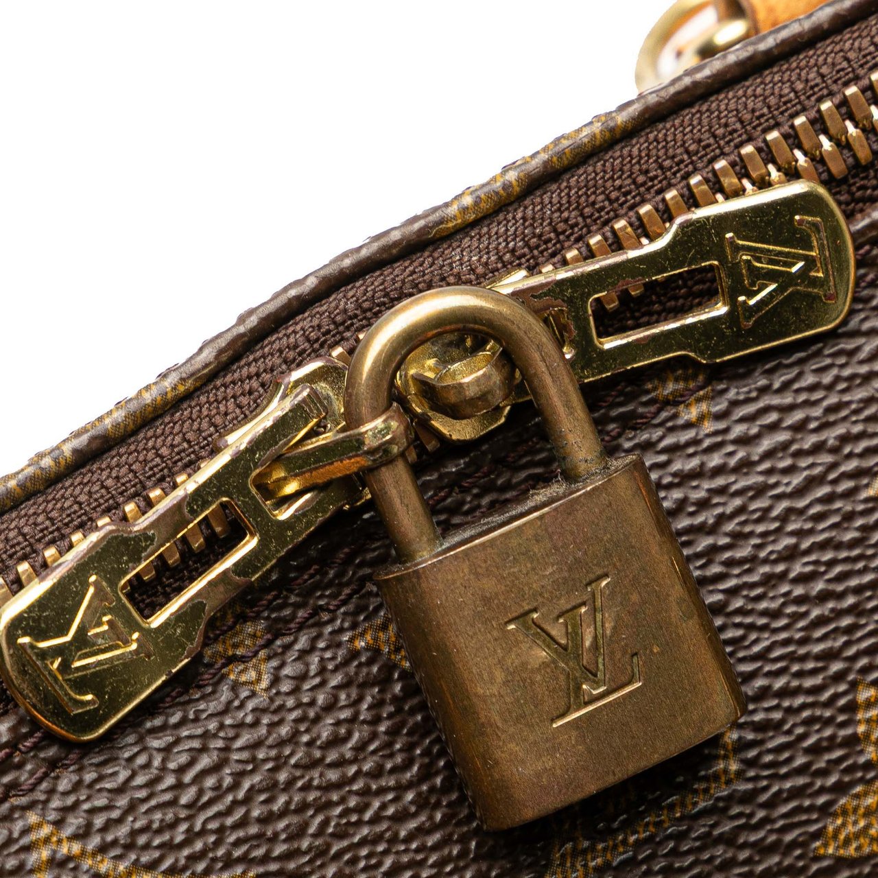 Louis Vuitton Monogram Alma PM Bruin