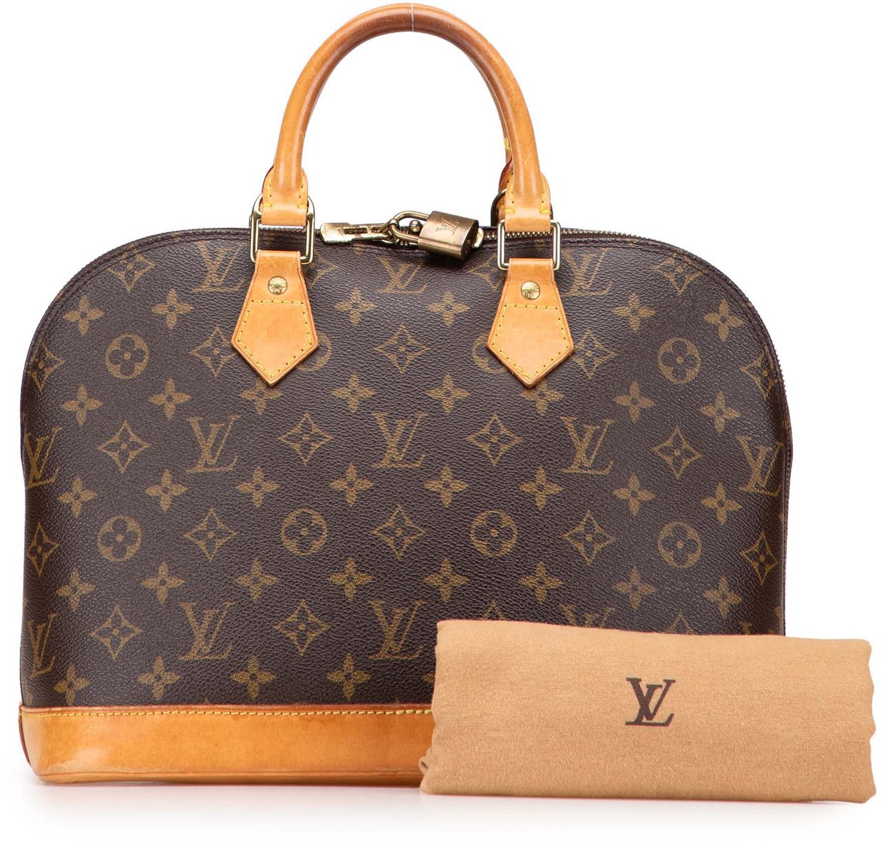 Louis Vuitton Monogram Alma PM Bruin
