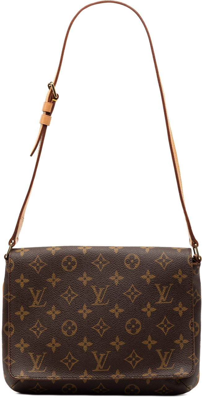Louis Vuitton Monogram Musette Tango Short Strap Bruin