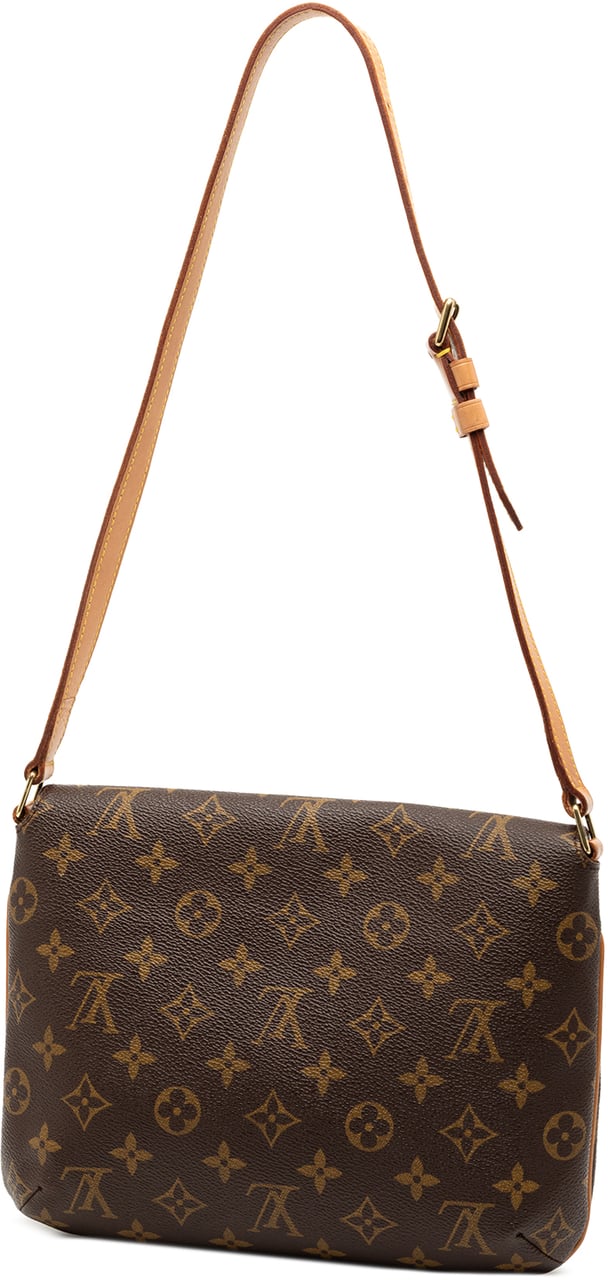 Louis Vuitton Monogram Musette Tango Short Strap Bruin
