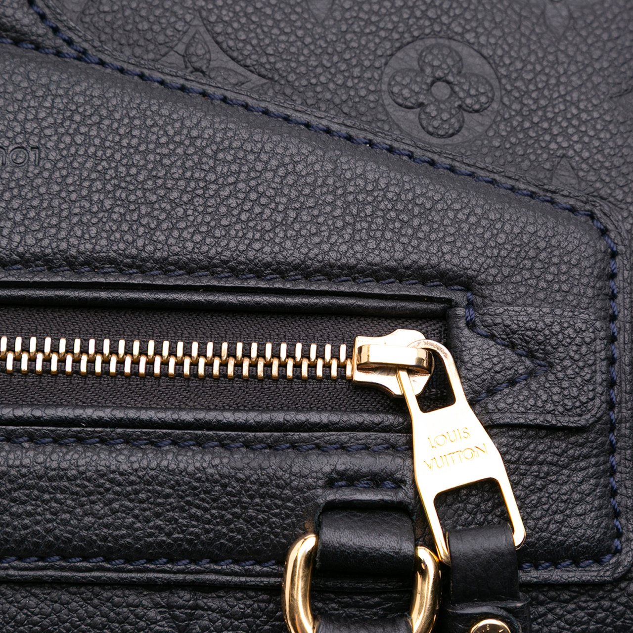 Louis Vuitton Monogram Empreinte Lumineuse PM Blauw