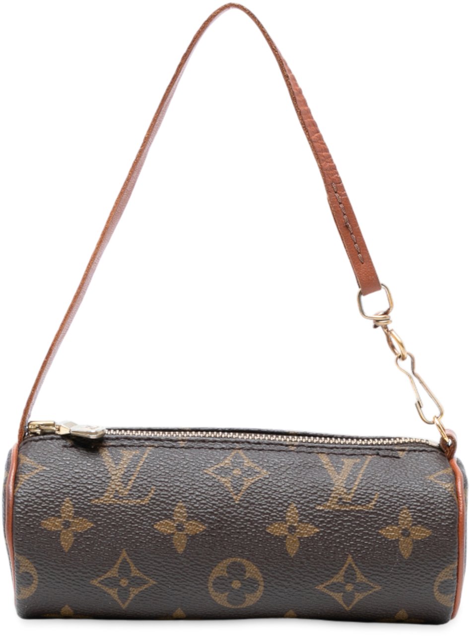 Louis Vuitton Monogram Papillon Pochette Bruin