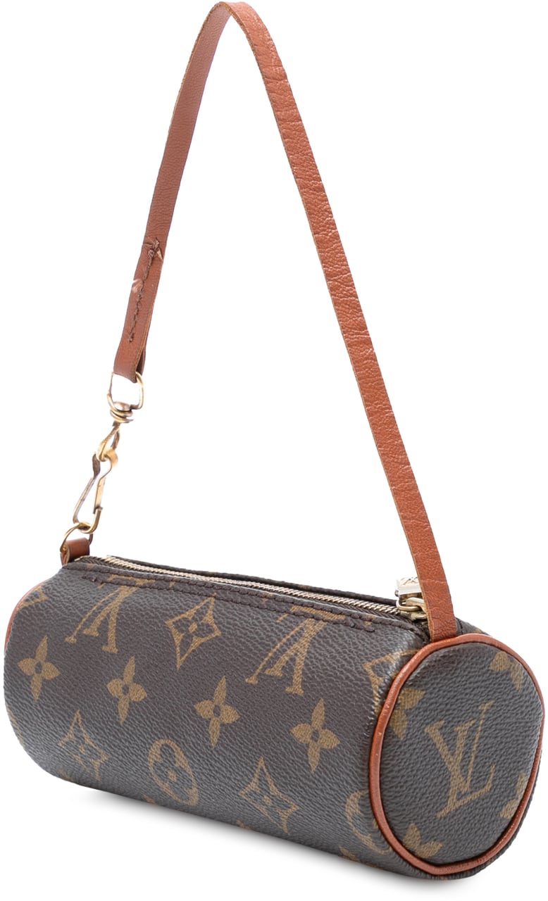 Louis Vuitton Monogram Papillon Pochette Bruin
