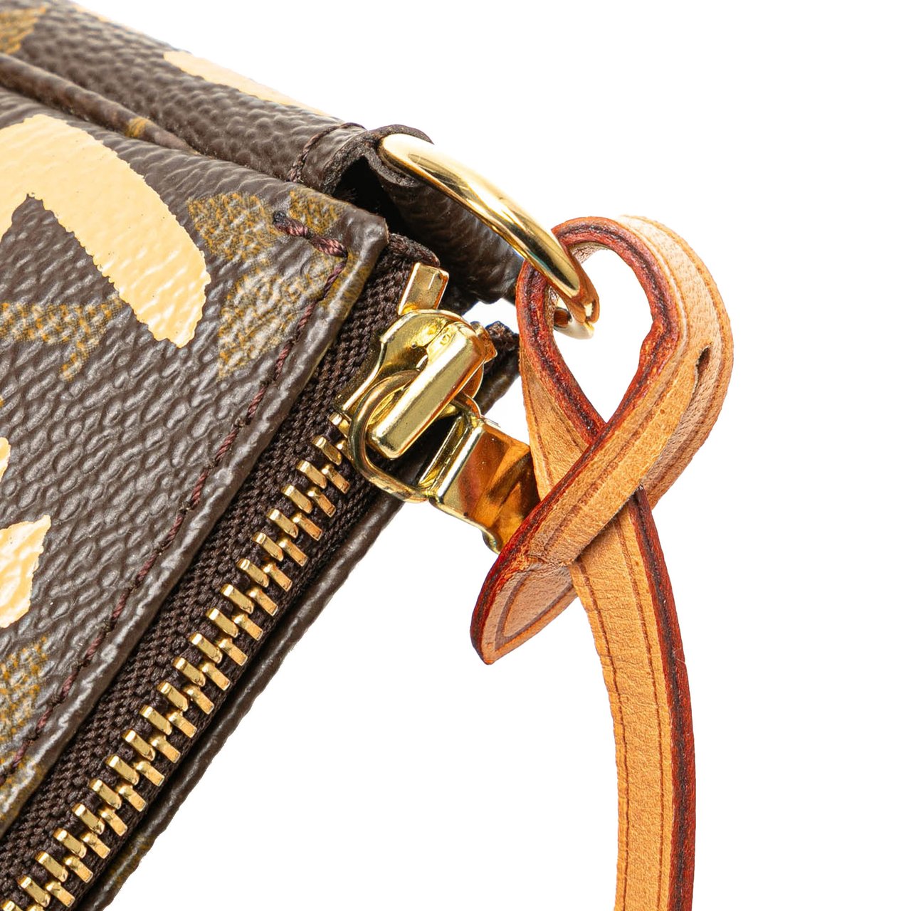 Louis Vuitton Stephen Sprouse Monogram Graffiti Pochette Accessoires Bruin
